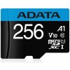MicroSDXC karta A-DATA 256GB UHS-I 100/25MB/s + adaptér MicroSDXC karta A-DATA 256GB UHS-I 100/25MB/s + adaptér
