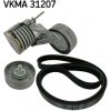 SKF Ozubený klinový remeň - Sada VKMA31207