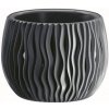 Prosperplast Sandy Bowl kvetináč 18 cm antracit DSK180