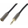 PremiumCord HQ tienený predlžovací kábel Jack 3.5mm - Jack 3.5mm MF 1,5m kjqmf015 PremiumCord HQ tienený predlžovací kábel Jack 3.5mm - Jack 3.5mm MF 1,5m kjqmf015