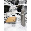 Origin Outdoors Bamboo-Clip Obedový box z nehrdzavejúcej ocele 1,2 l Origin Outdoors Bamboo-Clip Obedový box z nehrdzavejúcej ocele 1,2 l