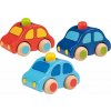 GOKI Dřevěné autíčko s houkačkou 1 ks (mix) GOKI Dřevěné autíčko s houkačkou 1 ks (mix)