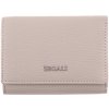 Segali 7106B Blanco Roto Menšia dámska kožená peňaženka béžová