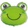 Fóliový Balón Flexmetal Frog zelený Fóliový Balón Flexmetal Frog zelený
