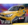 Deflektory na Kia Soul II, 5-dverová, r.v.: 2014 - Deflektory na Kia Soul II, 5-dverová, r.v.: 2014 -