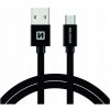 Swissten 71522201 USB - microUSB, 1,2m, černý Swissten 71522201 USB - microUSB, 1,2m, černý
