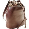 Arwel Hnedá dámska kožená kabelka/vak 219-8112-40 Arwel Hnedá dámska kožená kabelka/vak 219-8112-40
