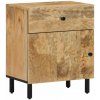 Nočný stolík 50x33x60 cm, mangový masív-ForU-356899 Nočný stolík 50x33x60 cm, mangový masív-ForU-356899