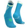 COMPRESSPORT Cyklistické ponožky klasické - PRO RACING SOCKS V4.0 TRAIL - modrá 45-48 COMPRESSPORT Cyklistické ponožky klasické - PRO RACING SOCKS V4.0 TRAIL - modrá 45-48