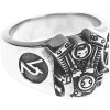 Prsteň z chirurgickej ocele Motor V2 (Motorhead prsteň pre muža motorkára) Prsteň z chirurgickej ocele Motor V2 (Motorhead prsteň pre muža motorkára)