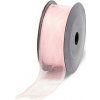 Organzové stuhy ružová Organzové stuhy ružová