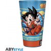 DRAGON BALL Large Glass Goku & the Flying Nimbus 400 ml