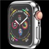 Silikónové pouzdro s ochranou displeja pre Apple Watch series 3/2/1 (38 mm) Farva: Strieborná Silikónové pouzdro s ochranou displeja pre Apple Watch series 3/2/1 (38 mm) Farva: Strieborná