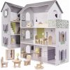 Dollhouse Drevené nábytok MDF 70 cm šedá