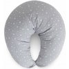 CEBA BABY Vankúš na dojčenie HUGGY (150x60x37) Basic Grey Stars CEBA BABY Vankúš na dojčenie HUGGY (150x60x37) Basic Grey Stars