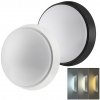 Stropnica LED IP65 220mm 15/18/20W 3-6500K 3CCT 1800lm biely+čierny kryt SOLIGHT WO779-2 Stropnica LED IP65 220mm 15/18/20W 3-6500K 3CCT 1800lm biely+čierny kryt SOLIGHT WO779-2