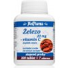 MedPharma Železo 20mg + vitamin C tablety pre normálnu tvorbu červených krviniek a hemoglobínu 107 tbl MedPharma Železo 20mg + vitamin C tablety pre normálnu tvorbu červených krviniek a hemoglobínu 107 tbl
