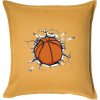 Basketbal lopta v triku - Vankúš 50x50 - 50x50 - Iba poťah ( Zlatožltá ) Basketbal lopta v triku - Vankúš 50x50 - 50x50 - Iba poťah ( Zlatožltá )