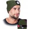Zimná čiapka s LED baterkou SHINE KHAKI - khaki Zimná čiapka s LED baterkou SHINE KHAKI - khaki