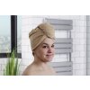 Rýchloschnúci turban na vlasy RENA béžový Rýchloschnúci turban na vlasy RENA béžový