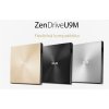 ASUS SDRW-08U9M-U external ultraslim DVD-RW USB-C/A, strieborná 90DD02A2-M29000 ASUS SDRW-08U9M-U external ultraslim DVD-RW USB-C/A, strieborná 90DD02A2-M29000