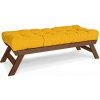 Marior HOME ALLEGRO Bench (lavice z buku) 140x50x43 cm yellow walnut (lněný olej) Marior HOME ALLEGRO Bench (lavice z buku) 140x50x43 cm yellow walnut (lněný olej)