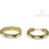 ADANITO BRN1227G - Zlaté náušnice krúžky ADANITO BRN1227G - Zlaté náušnice krúžky