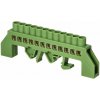 ORNO Zbernica na DIN lištu izolovaná zelená IP20, mostík zelený PE12 12x16mm2 ORNO Zbernica na DIN lištu izolovaná zelená IP20, mostík zelený PE12 12x16mm2