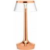 Flos Prenosná lampa Bon Jour Unplugged, copper/transparent F1037015 Flos Prenosná lampa Bon Jour Unplugged, copper/transparent F1037015