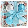 Aurora Wild Jasmine set šumivých gúľ do kúpeľa 4x100 g
