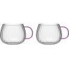 Vialli Design - Tulip Set 2 šálok s ružovými rúčkami 350 ml Vialli Design - Tulip Set 2 šálok s ružovými rúčkami 350 ml