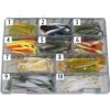 Sada nástrah DRAGON MINNOW, REAL FISH 7.5|8.5|10 cm, 10 farieb / 105 ks Sada nástrah DRAGON MINNOW, REAL FISH 7.5|8.5|10 cm, 10 farieb / 105 ks