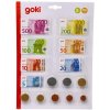 Goki Detské euro peniaze 116 ks Goki Detské euro peniaze 116 ks