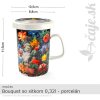 HRNČEK Bouquet so sitkom 0,32l – porcelán – darčeková krabička HRNČEK Bouquet so sitkom 0,32l – porcelán – darčeková krabička