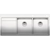 Blanco DIVON II 8 S-IF nerez hodvábny lesk drez vpravo Blanco DIVON II 8 S-IF nerez hodvábny lesk drez vpravo