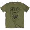 Green Day Organic Grenade Military Green M Tričko Green Day Organic Grenade Military Green M Tričko