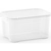 KIS Plastový úložný box - T Box XXS, Transparentní, 5 L KIS Plastový úložný box - T Box XXS, Transparentní, 5 L