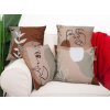 XPOSE® Set obliečok na vankúš ARSEN 40x40 cm - set 4ks, Bavlna XPOSE® Set obliečok na vankúš ARSEN 40x40 cm - set 4ks, Bavlna