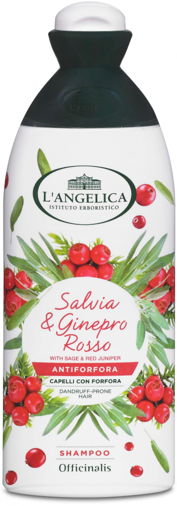 L\'Angelica šampón Antiforfora Salvia Ginepro 250 ml