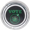 WeedShop Stredná sklenený popolník - konopný dizajn Varianty: Popolník vote WeedShop Stredná sklenený popolník - konopný dizajn Varianty: Popolník vote