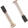 2x uhlíková kefa vhodná pre elektrické náradie Dremel 300 395 595 3000 + pružina - 8 x 5 x 5 mm 2x uhlíková kefa vhodná pre elektrické náradie Dremel 300 395 595 3000 + pružina - 8 x 5 x 5 mm