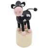 Drevená stláčacia figúrka - Kravička Drevená stláčacia figúrka - Kravička