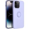 Obal / kryt na Apple iPhone 14 Pro Max fialové - Forcell Silikónové puzdro s krúžkom Obal / kryt na Apple iPhone 14 Pro Max fialové - Forcell Silikónové puzdro s krúžkom