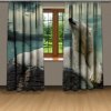 Závesy Zimný medveď (Rozmer: 140x250, Materiál: Interlock) Závesy Zimný medveď (Rozmer: 140x250, Materiál: Interlock)