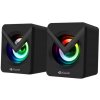 Kisonli L-1040 Reproduktory AUX, 2x2.5W - Čierna Kisonli L-1040 Reproduktory AUX, 2x2.5W - Čierna