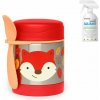 SKIP HOP Zoo Termoska na jedlo s lyžičko/vidličkou Líška 325 ml, 3+ + AQUAINT 500 ml SKIP HOP Zoo Termoska na jedlo s lyžičko/vidličkou Líška 325 ml, 3+ + AQUAINT 500 ml