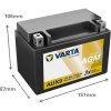 Varta Dynamic AGM 12V 9Ah 130A 509 106 013 Varta Dynamic AGM 12V 9Ah 130A 509 106 013