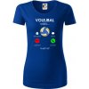 Volejbal volá - Dámske tričko z organickej bavlny Origin (GOTS) - L ( Kráľovská modrá ) Volejbal volá - Dámske tričko z organickej bavlny Origin (GOTS) - L ( Kráľovská modrá )