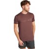 Pánské tričko Icebreaker Mens Merino 150 Tech Lite SS Tee Single Line Camp, Carob L Pánské tričko Icebreaker Mens Merino 150 Tech Lite SS Tee Single Line Camp, Carob L