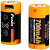 Dobíjacia USB batéria FENIX 16340 / RCR123A 700mAh 3,6V Dobíjacia USB batéria FENIX 16340 / RCR123A 700mAh 3,6V